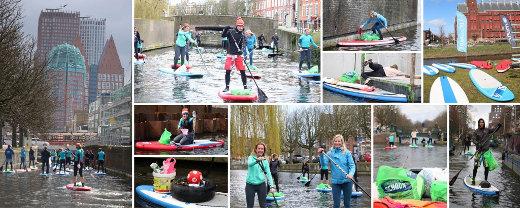 collage SUP clean UP